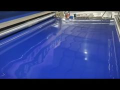 鉱山ヒープリーチパッドおよびテールダム用青色HDPEジオメンブレン