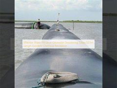 効果的な水ろ過 ジオテキスタイル脱水チューブ 50.5m 長さ 優れた耐薬品性