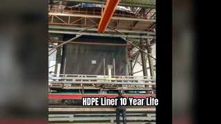 HDPE ジオメンブレンライナー 10 年の寿命