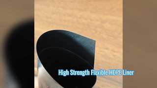 HDPE ジオメンブレン 30MPa 不均一地盤用強度