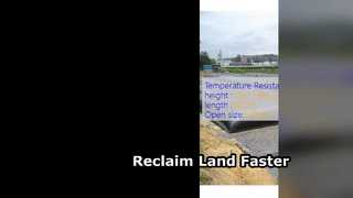 再生用ジオテキスタイル脱水管