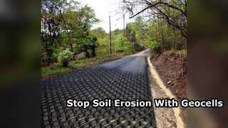 道路建設用 HDPE ジオセル砂利グリッド