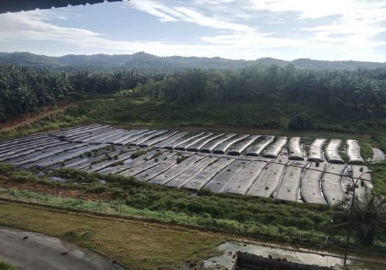 工業用途向けヘビーデューティーろ過用、ブラック/サンドの0.4mm開口サイズ フィルターバッグ