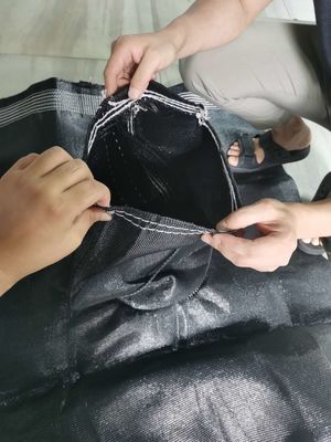 製造および加工工場における集塵機の運転を強化するために設計された、滑らかな表面のフィルターバッグ土木用布