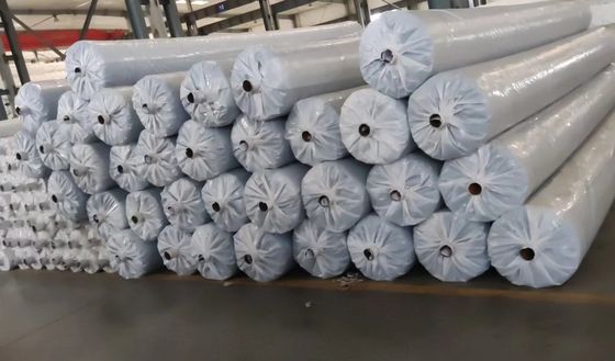 ポリエステルポリプロピレン織布ジオテキスタイル 引張強度 50KNm 1200KNm 重負荷土壌補強および侵食防止用