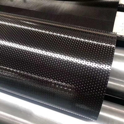 滑らかな 1mm Hdpe ラインナー 断裂時の長さ ≥700% カーボンブラック 含有量 2,0-3,0% 廃棄物収納用