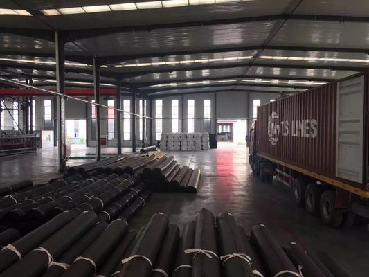 持続可能なエビ養殖の実践と環境保護に焦点を当てた、滑らかな表面の白いエビ池施設