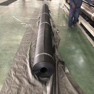 引張強度 ≥15MPa HDPEジオメンブレンライナー 幅1～12メートル 酸素指数 ≥30% 耐久性 防水膜
