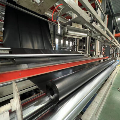 0.5mm HDPE ゲオメムラン ラインナー 滑らかな高張力 ダムと貯水池に浸透しない