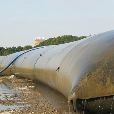 パーム油スラッジの脱水のための高温抵抗力がある編まれたジオテキスタイルの脱水管