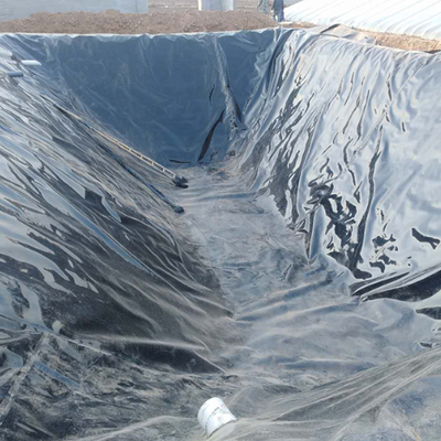 農業用バイオガス蒸解装置カバー用気密 HDPE ジオメンブレン ライナー