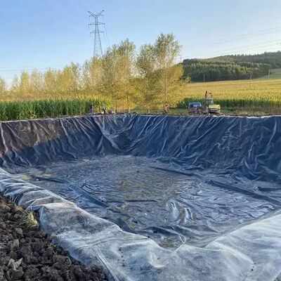 地下貯留貯蔵のための雨水収穫槽 HDPE ジオメンブレン ライナー