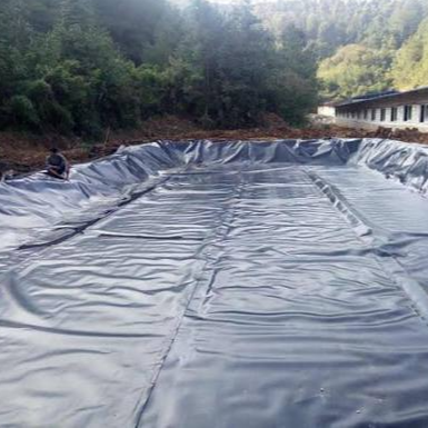 地下貯留貯蔵のための雨水収穫槽 HDPE ジオメンブレン ライナー