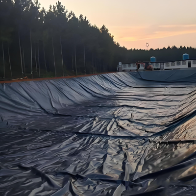 海水エビおよび魚の池用の黒色 HDPE ジオメンブレンライナー