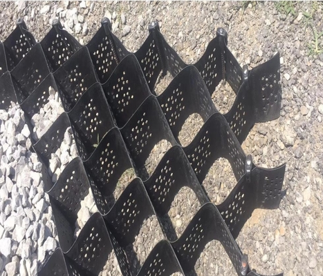 道路工事の蜜蜂の巣のためのハッセンのHDPE ジオセルはISOのセリウムに砂利を敷く