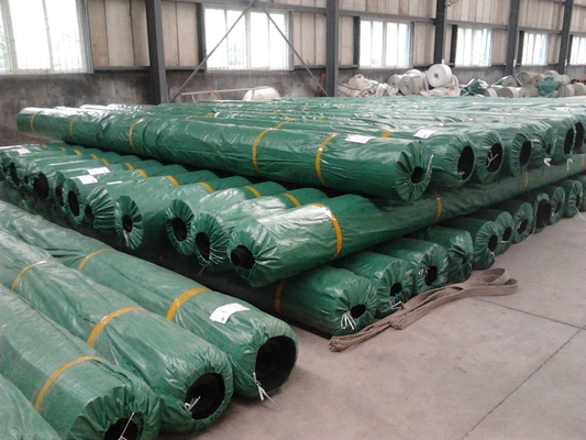 1.2mm 1.5mmのダムEPDMの池はさみ金の巻き枠LDPE 4m 5.8m 6m広く