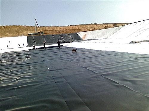 信頼性の高い HDPE 地膜 ラインナー 耐水性