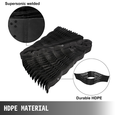 道路工事GeocellのためのプラスチックHDPE Geocellは格子Geocellをひいた